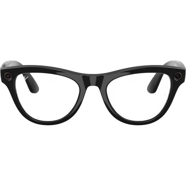 Смарт-очки Ray-Ban Meta Skyler Gen 2 Standard Shiny Black Frame/Clear to Amethyst Transitions Lenses (RW4014 601/CH 52-20) [148955] - изображение 2