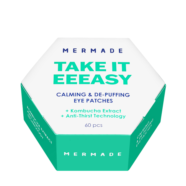Патчи под глаза тонизирующие Mermade Kombucha Extract & Аnti-Thirst Technology 60 шт - изображение 2