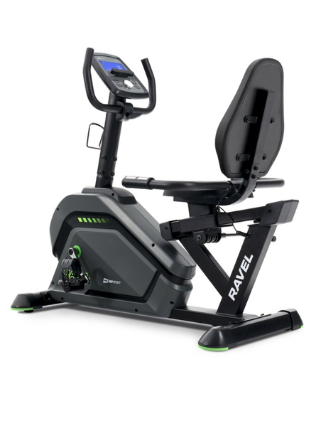 Велотренажер горизонтальний Hop-Sport HS-120L Ravel + мат до 120 кг Bluetooth - Фото 2 Велотренажер горизонтальний Hop-Sport HS-120L Ravel + мат до 120 кг Bluetooth - зображення 2