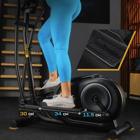 Орбитрек магнитный Trex Sport TX-400CT Dash Black до 120 кг (Шаг 30 см) - изображение 7