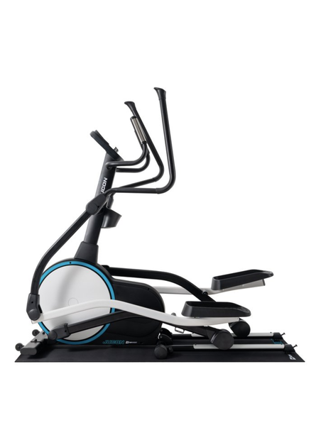 Орбитрек переднеприводный Hop-Sport HS-250CF Jucon Black-Blue Складной + Мат - изображение 2