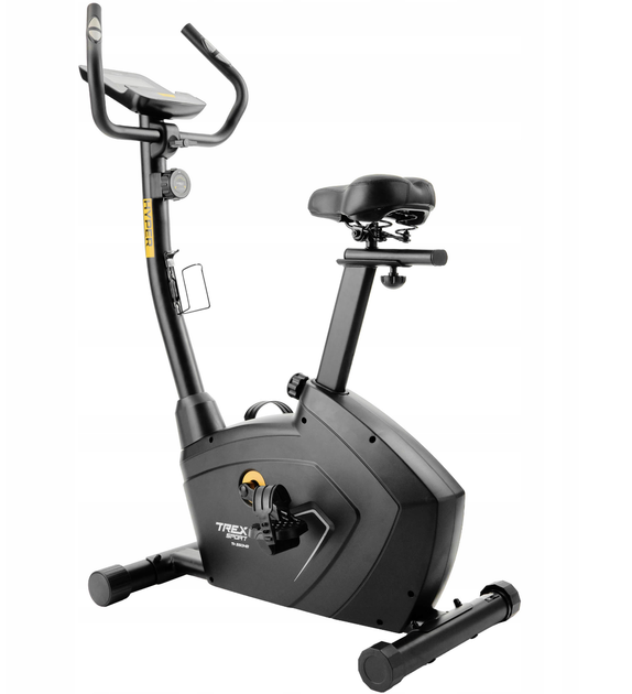 Велотренажер магнітний Trex Sport TX-550MB HYPER до 120 кг маховик 7 кг чорний - зображення 5