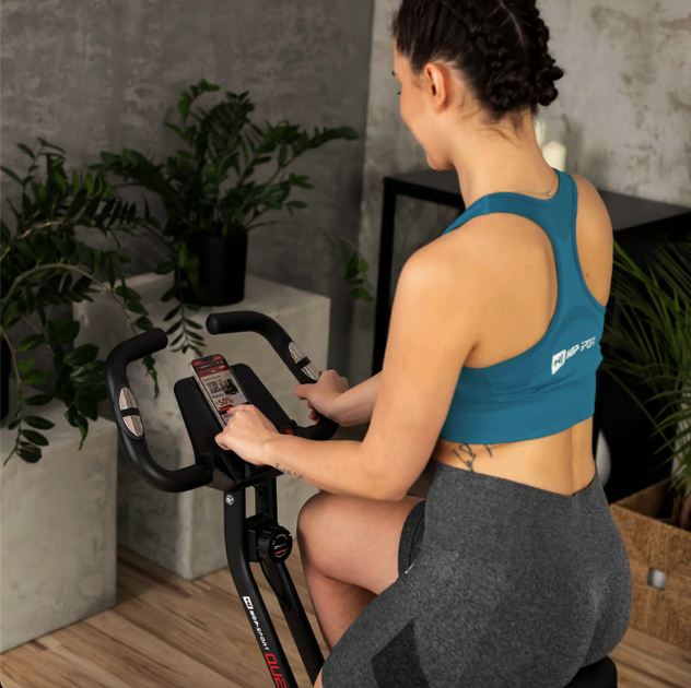 Велотренажер Hop-Sport HS-3020X Quest X-Bike черно-красный. Магнитный, 8 уровней, складной, для дома - Фото 6 Велотренажер Hop-Sport HS-3020X Quest X-Bike черно-красный. Магнитный, 8 уровней, складной, для дома - изображение 6