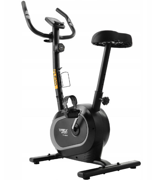 Велотренажер магнитный Trex Sport TX-450MB FLEXO до 120 кг маховик 6 кг черный - изображение 2