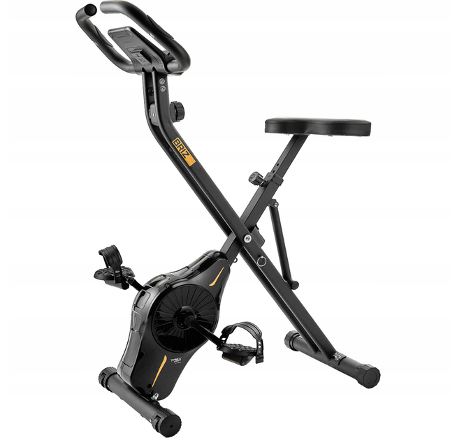 Велотренажер Trex Sport TX-340XB BRIZ черный. Магнитный, 8 уровней, складной, до 100 кг, для дома, фитнеса, реабилитации - изображение 2