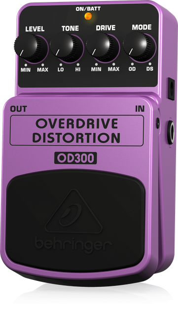 Efekt gitarowy Behringer OVERDRIVE/DISTORTION OD300 (4033653052313) - obraz 2