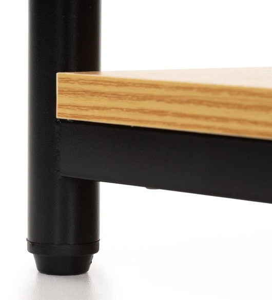 Приліжкова тумба SPRINGOS HF0064 35 x 31 x 59 см Світло коричнева (5908455306935) - зображення 4