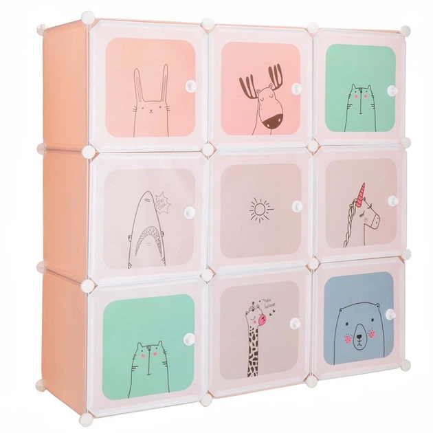 Szafka SPRINGOS HA0215 modułowa 9 półek (5908455300506) - obraz 2