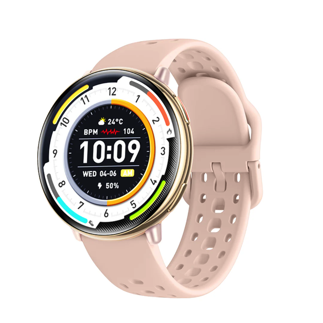 Смарт годинник жіночий Lemfo HD21 Gold (дзвінки, пульсометр, компас) AMOLED - Фото 11 Смарт годинник жіночий Lemfo HD21 Gold (дзвінки, пульсометр, компас) AMOLED - зображення 11