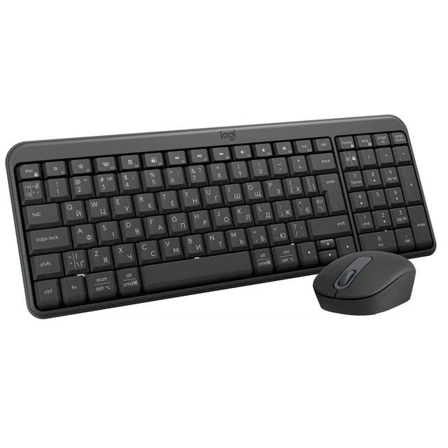 Комплект (клавиатура, мышь) беспроводной Logitech MK250 Graphite (920-013823) - изображение 2
