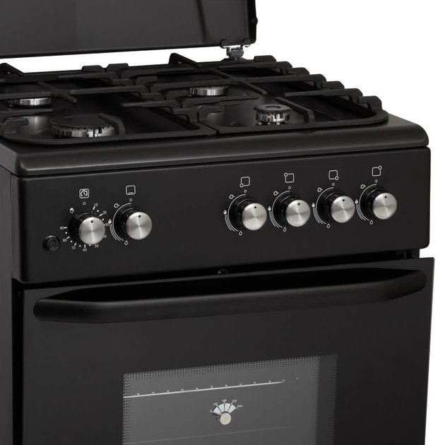 Плита газовая Eleyus CAST 6001 CF BL Чёрный - изображение 3