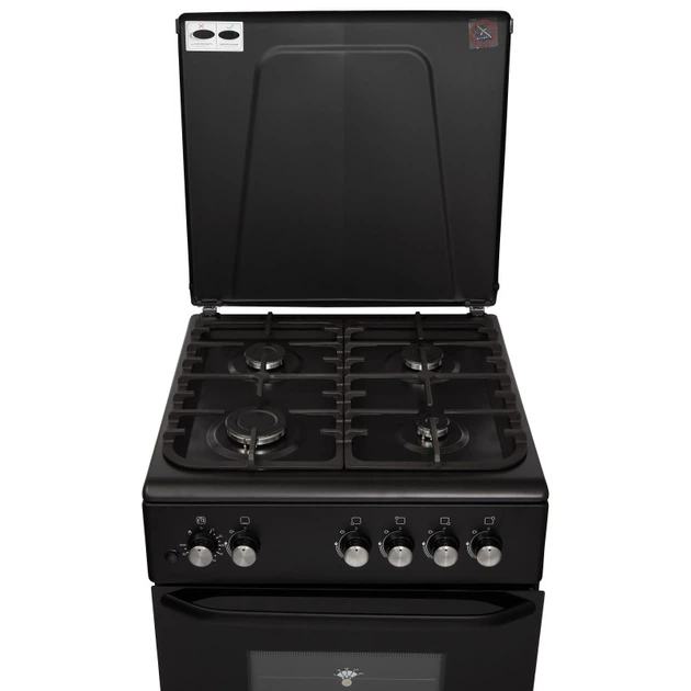Плита газовая Eleyus CAST 6001 CF BL Чёрный - изображение 4