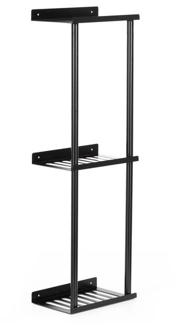 Wieszak na ręczniki SPRINGOS HG0073 Czarny (5908455306423) - obraz 5