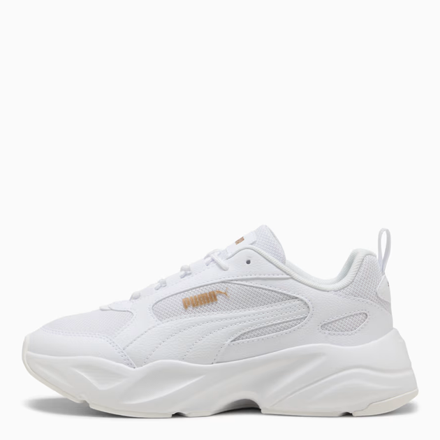 Женские кроссовки Puma Cassia 2.0 40267602 36 (3.5UK) 22.5 см Puma White-Puma Gold-Puma White (4069156931916) - Фото 4 Женские кроссовки Puma Cassia 2.0 40267602 36 (3.5UK) 22.5 см Puma White-Puma Gold-Puma White (4069156931916) - изображение 4