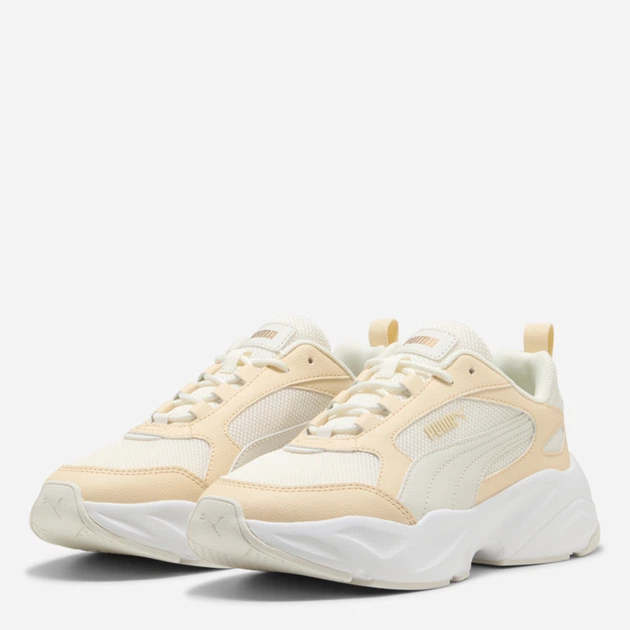 Женские кроссовки Puma Cassia 2.0 40267604 39 (6UK) 25 см Warm White-Vapor Gray-Canvas (4069156923249) - изображение 4