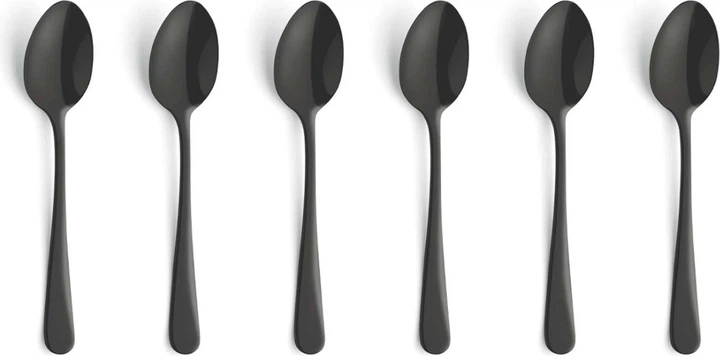 Zestaw łyżeczek do kawy Amefa Austin Czarne 6 szt (8711155454595) - obraz 2