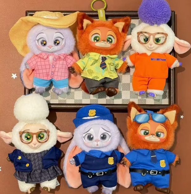 Игрушка фигурка-брелок Zoopolis Зверополис 14-16см, цвет и модель - сюрприз - Фото 2 Игрушка фигурка-брелок Zoopolis Зверополис 14-16см, цвет и модель - сюрприз - изображение 2