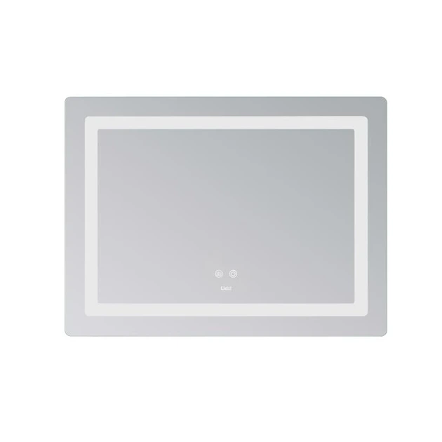 Зеркало Lidz Kubis (KU2) 800х600 с LED-подсветкой Touch, с антизапотеванием, с диммером, рег. яркости LD78LF904806048446 - изображение 3