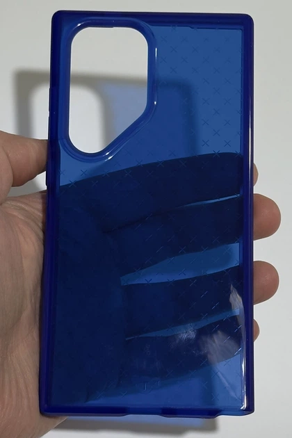 Чехол противоударный Tech21 Evo Check для Samsung Galaxy S24 Ultra (S928) Cobalt Blue T21-10681 - Фото 3 Чехол противоударный Tech21 Evo Check для Samsung Galaxy S24 Ultra (S928) Cobalt Blue T21-10681 - изображение 3