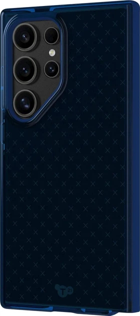 Чехол противоударный Tech21 Evo Check для Samsung Galaxy S24 Ultra (S928) Cobalt Blue T21-10681 - Фото 9 Чехол противоударный Tech21 Evo Check для Samsung Galaxy S24 Ultra (S928) Cobalt Blue T21-10681 - изображение 9