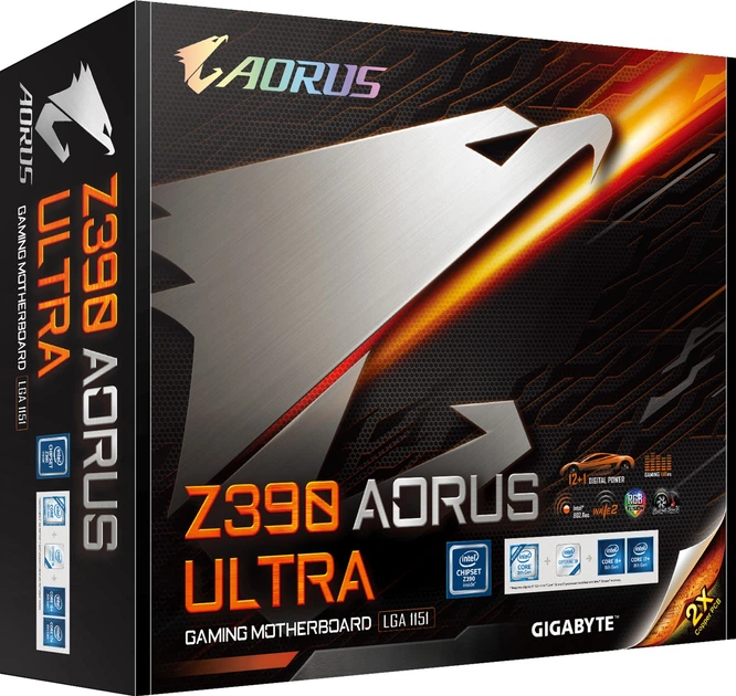 Материнская плата Gigabyte Z390 Aorus Ultra (s1151, Intel Z390