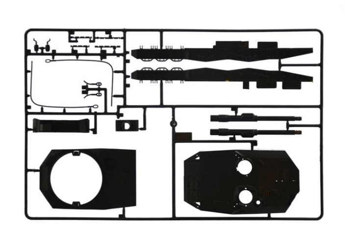Збірна модель 1:35 танк "Леопард" Leopard 2A4 Italeri 6559 - зображення 12