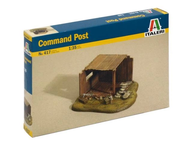 Збірна модель 1:35 командний пункт Command Post Italeri 0417 - Фото 2 Збірна модель 1:35 командний пункт Command Post Italeri 0417 - изображение 2