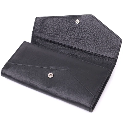 Гаманець ST Leather Шкіряний Чорний (22546) - зображення 7