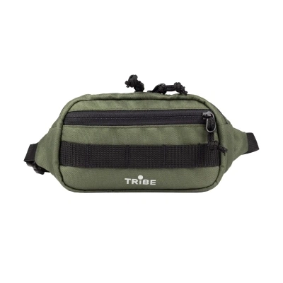 Сумка-бананка Tribe Waist bag 1,5 L Olive (T-ID-0001-olive) - Фото 1 Сумка-бананка Tribe Waist bag 1,5 L Olive (T-ID-0001-olive) - зображення 1