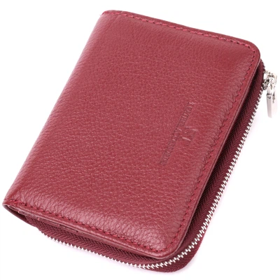 Кошелек ST Leather Из натуральной кожи Бордовый (22551) - Фото 1 Кошелек ST Leather Из натуральной кожи Бордовый (22551) - изображение 1