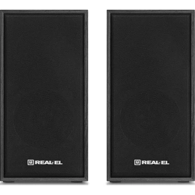 Акустическая система REAL-EL S-202 USB Black для ПК - Фото 3 Акустическая система REAL-EL S-202 USB Black для ПК - изображение 3