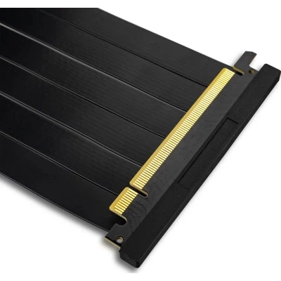 Райзер PcCooler Vertical GPU RISER CABLE PCI-E BK 4.0 185мм PCI-E4.0X16 Чор (RC185 BK 4.0) - зображення 6