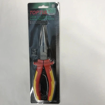 Плоскогубцы Toptul длинногубцы диэлектрические 8" 1000V VDE (DGCB2208) - изображение 4