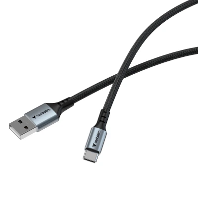 Дата кабель USB 2.0 AM to USB-C 1.2m black Verbatim (31843) - Фото 3 Дата кабель USB 2.0 AM to USB-C 1.2m black Verbatim (31843) - зображення 3