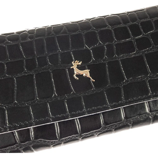Кошелек длинный Ashwood Черный (C05 BLACK) - изображение 2