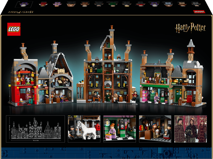 Конструктор LEGO Harry Potter Деревня Хогсмид: коллекционное издание 3228 деталей (76457) - Фото 9 Конструктор LEGO Harry Potter Деревня Хогсмид: коллекционное издание 3228 деталей (76457) - изображение 9
