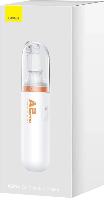 Odkurzacz samochodowy Baseus A2Pro 6000 Pa 80 W Biały (VCAQ040002) - obraz 2