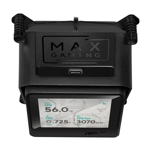 Система водяного охлаждения Asus Max Gaming LC 360 ARGB LCD Black (90RC01G1-B0EAY0) - изображение 7