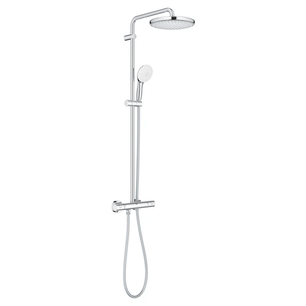 Душова система з термостатом для настінного монтажу Grohe Tempesta System 250 (26670001) - изображение 3