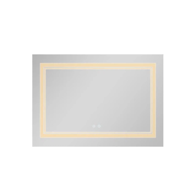 Зеркало Qtap Cardinal 1200х800 с LED-подсветкой Touch, с антизапотеванием, с диммером, рег. темп. цвета (3000-6500K) - изображение 5