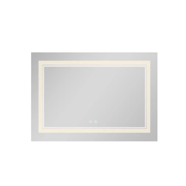Зеркало Qtap Cardinal 1200х800 с LED-подсветкой Touch, с антизапотеванием, с диммером, рег. темп. цвета (3000-6500K) - изображение 6