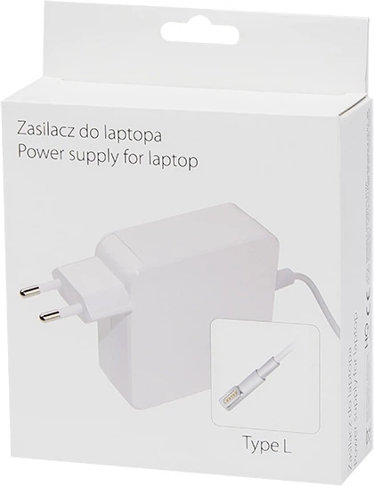 Блок живлення Blow для ноутбука MacBook MagSafe 1 60 Вт L-Type (5900804124757) - зображення 2