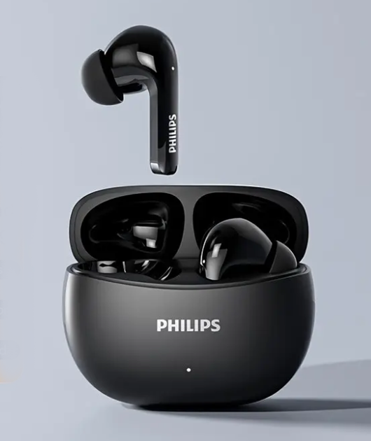 Бездротові навушники Philips TAT1320 TWS Black - Фото 2 Бездротові навушники Philips TAT1320 TWS Black - зображення 2