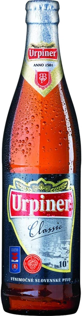 Упаковка пива Urpiner Classic 10° світле фільтроване 4% 0.5 л x 20 шт (4820135490592) - зображення 2