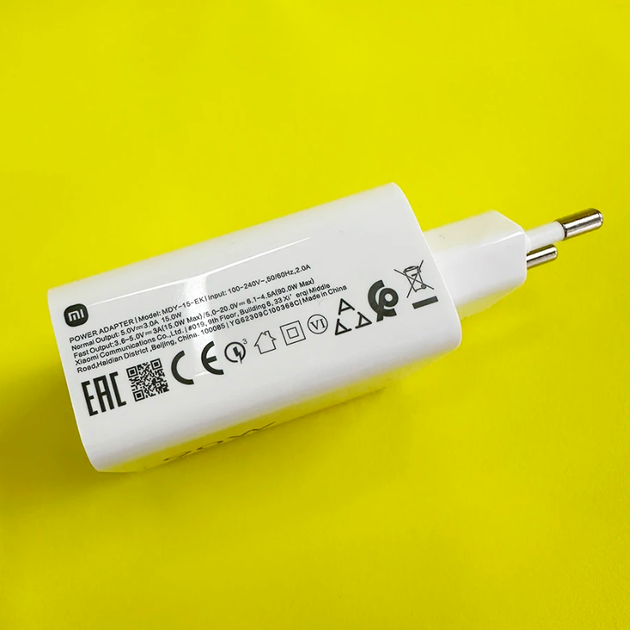 Зарядное устройство Xiaomi 90W MAX блок + кабель Type C (6 ампер) MDY-15-EK. Турбо QC3, QC4, быстрая зарядка Mi Turbo Charge для смартфона, планшета Сяоми, Ксиоми, Poco, Redmi Note - Фото 9 Зарядное устройство Xiaomi 90W MAX блок + кабель Type C (6 ампер) MDY-15-EK. Турбо QC3, QC4, быстрая зарядка Mi Turbo Charge для смартфона, планшета Сяоми, Ксиоми, Poco, Redmi Note - изображение 9