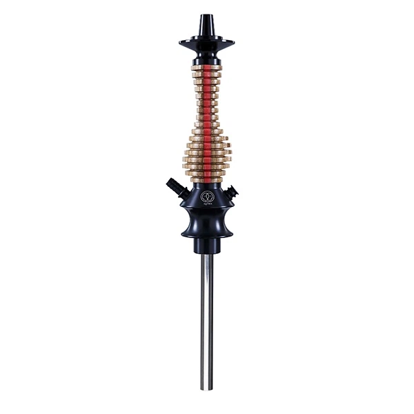 Кальян KARMA HOOKAH 3.0 Mini Line Red (Craft Black Matt) - Фото 5 Кальян KARMA HOOKAH 3.0 Mini Line Red (Craft Black Matt) - изображение 5