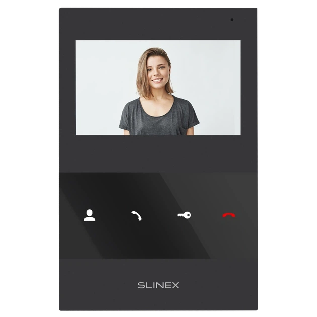 Комплект видеодомофона 4” Slinex ML-16HD (Black) + SQ-04M (Black) - изображение 2