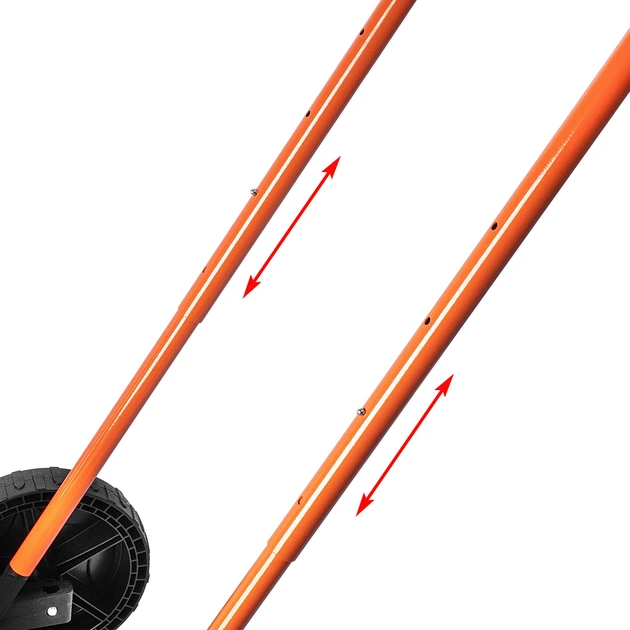 Скрепер для снігу на колесах Kadax Dunet K9117 125 см - зображення 4