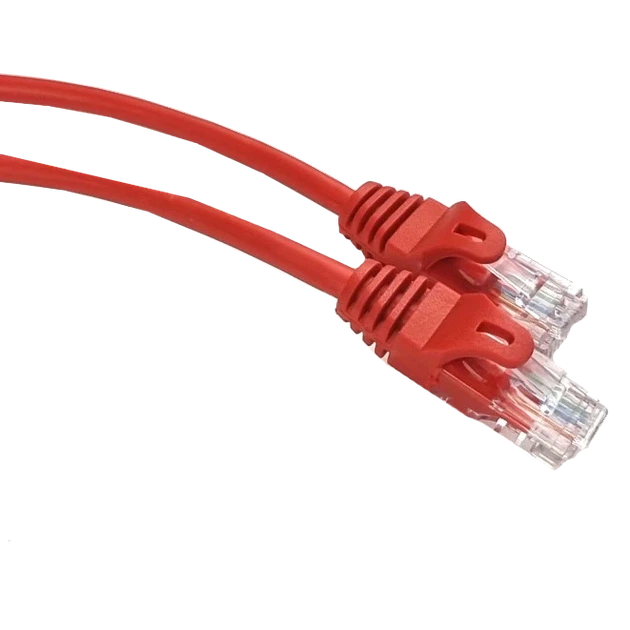 Патч-корд EServer UTP CAT5e красный 0.25 м - изображение 2