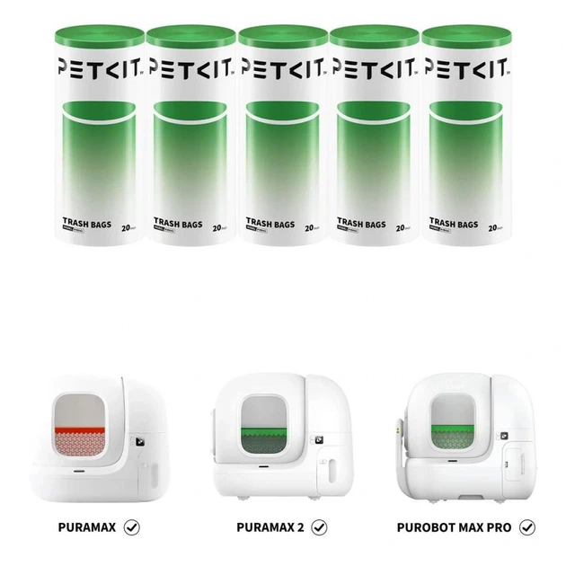 Сменные пакеты PETKIT P99042 19 х 9,5 см - изображение 2